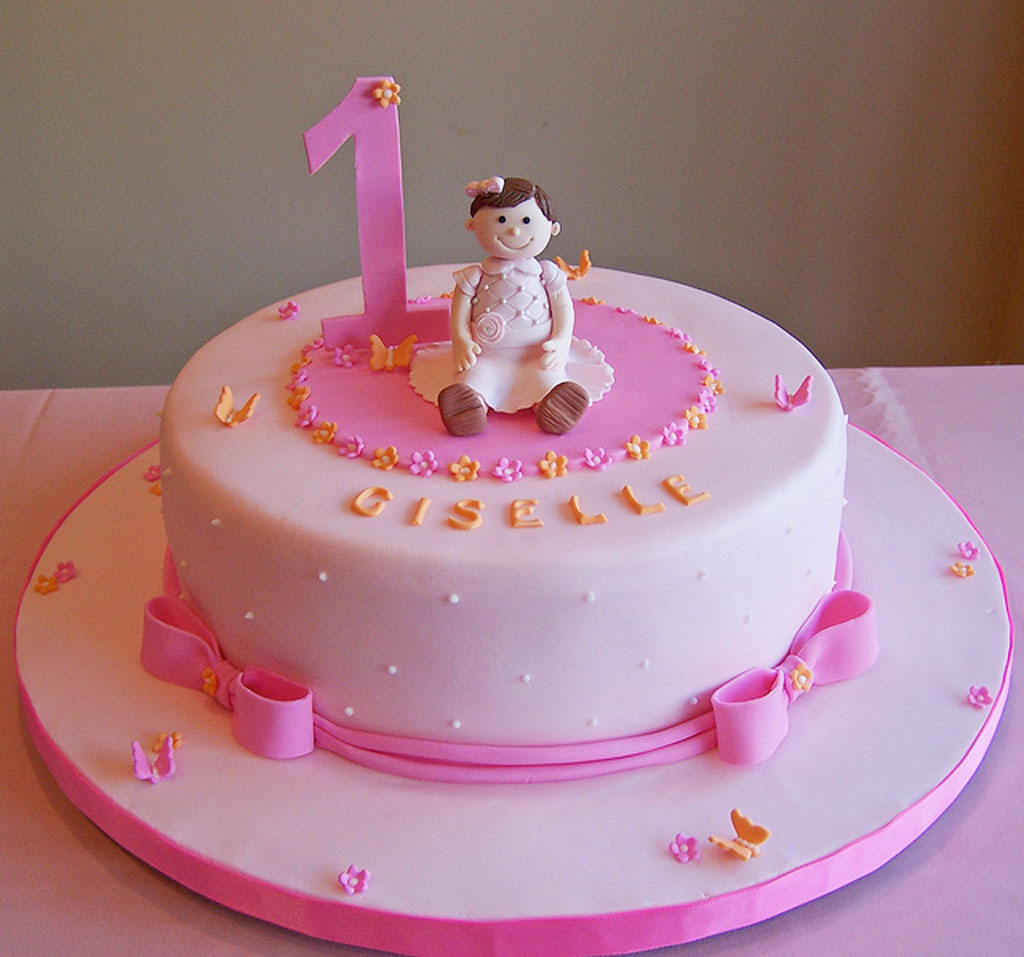 1st Birthday Cake For Girl Birthday Cake Cake Ideas by Prayface net