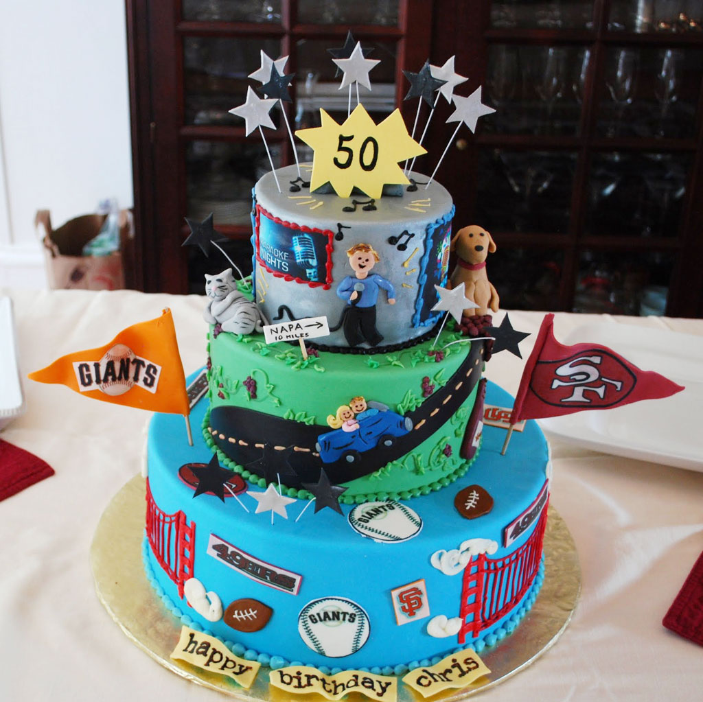 funny-50th-birthday-graveyard-cake