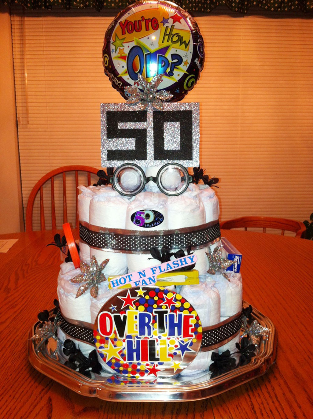 50th Birthday Depends Cake Birthday Cake Cake Ideas By Prayface