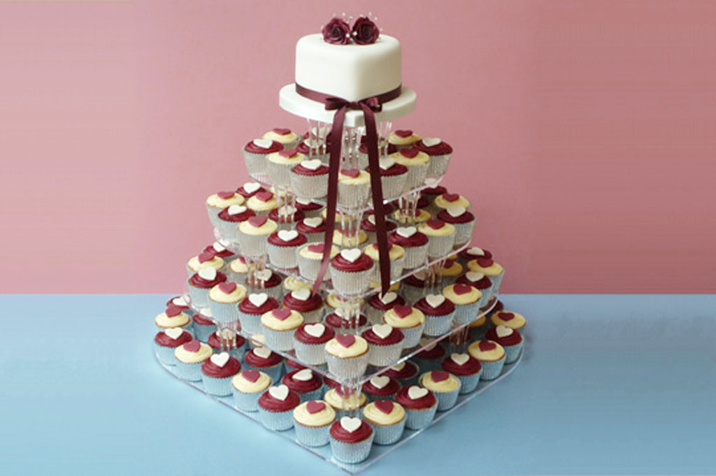 Cupcake wedding cakes design