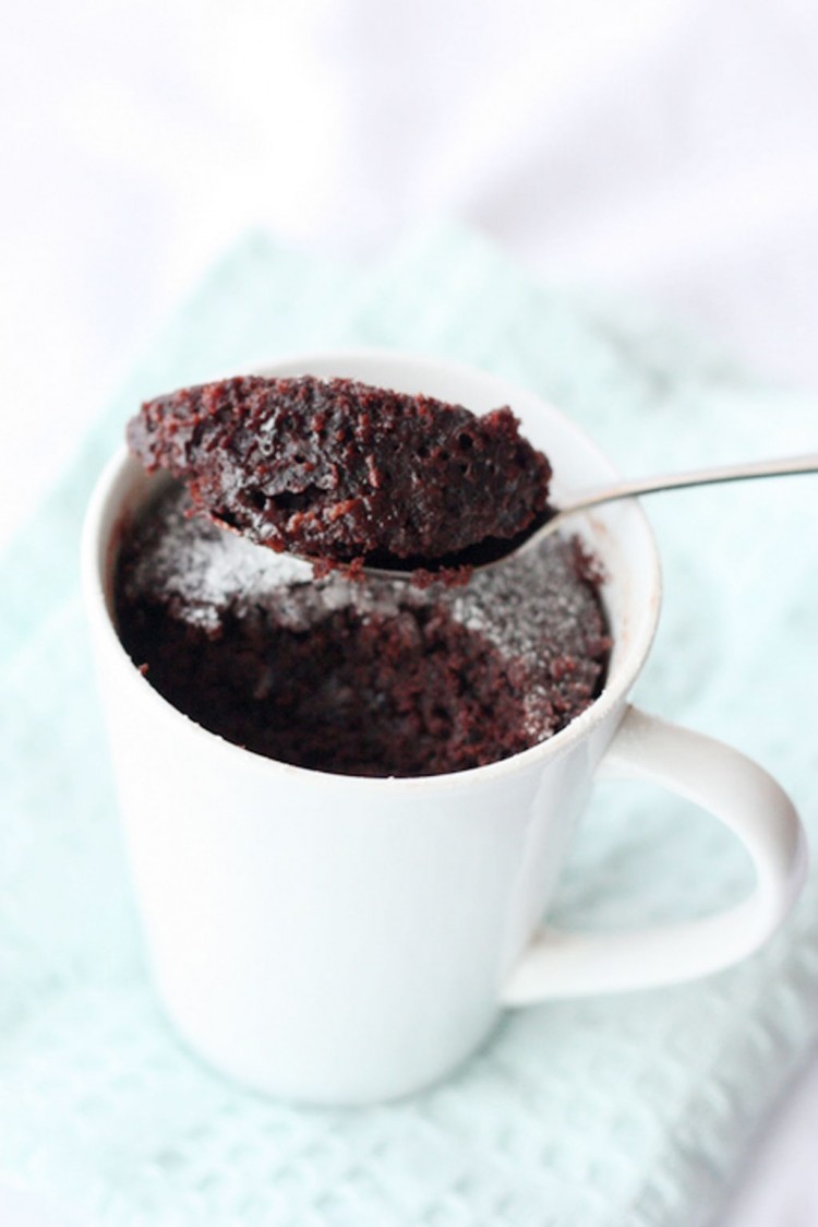 5 Minute Healthy Chocolate Mug Cake Picture in Chocolate Cake