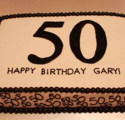 1024x683px 50th Birthday Sheet Cake Picture in Birthday Cake