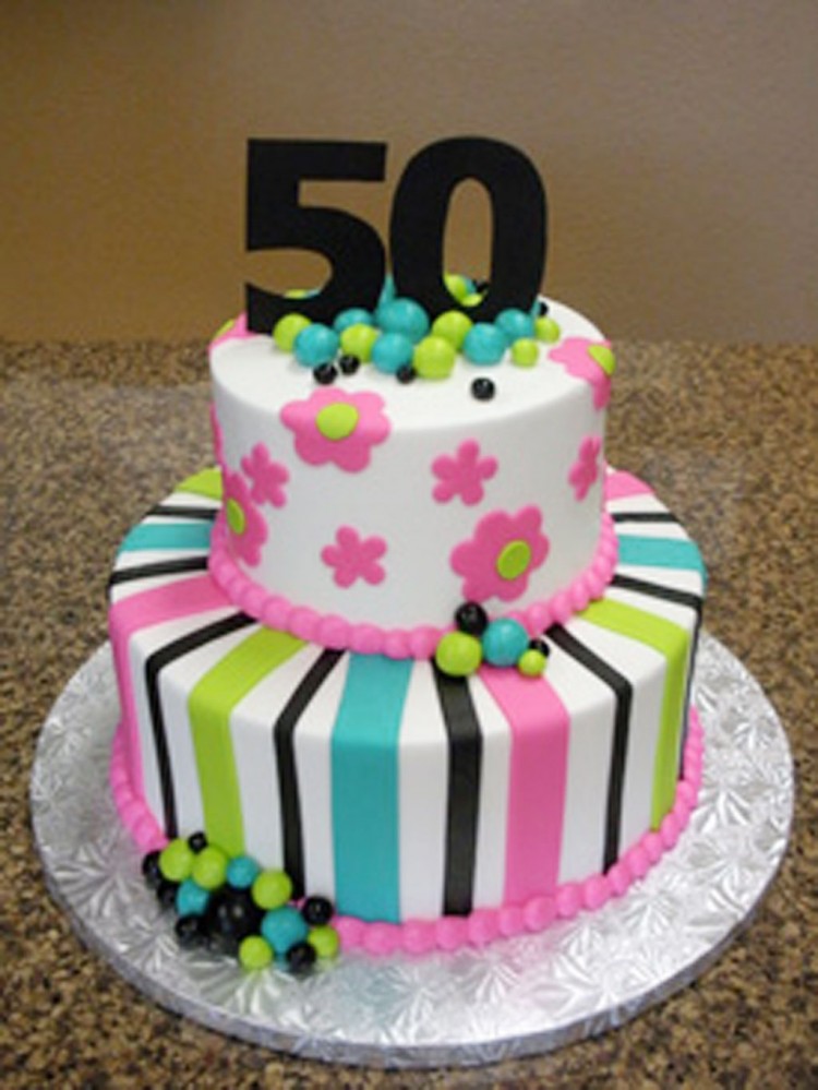 50th Birthday Cakes Pictures For Women Picture in Birthday Cake
