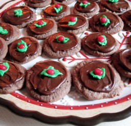 1024x684px Chocolate Christmas Cookies Picture in Chocolate Cake