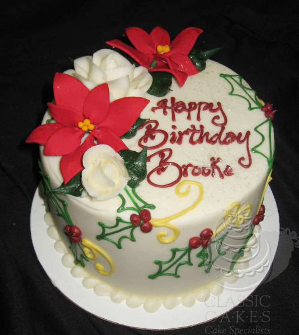 Custom Christmas Birthday Cakes : Cake Ideas by Prayface.net