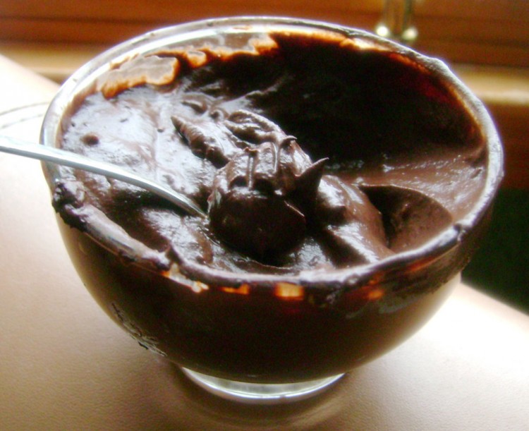 Delicious Chocolate Pudding Picture in Chocolate Cake