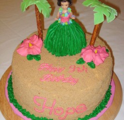 1024x1172px Hula Girl Birthday Cakes Picture in Birthday Cake