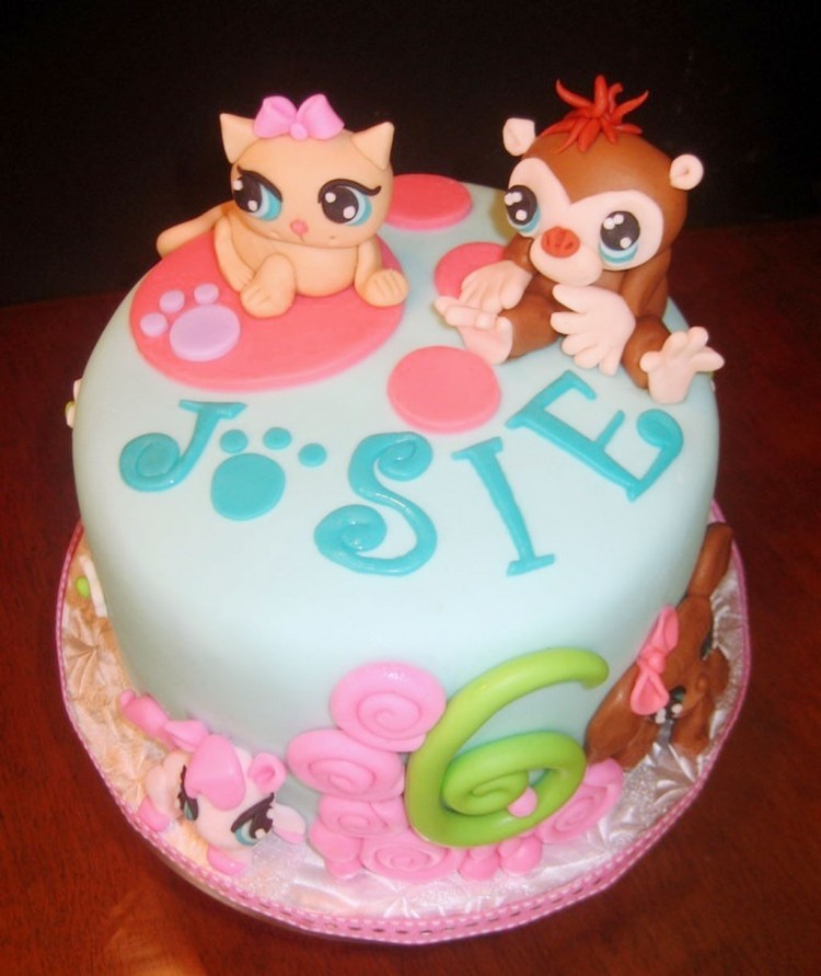 Littlest Pet Cakes For Birthday Picture in Birthday Cake