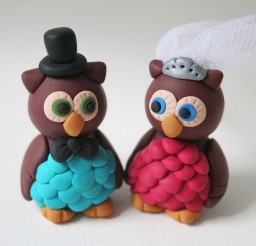 1024x970px Owl Wedding Cake Toppers Picture in Wedding Cake