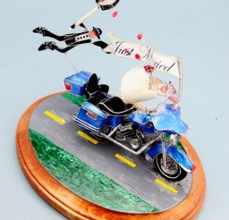 1024x1241px The Custom Motorcycle Wedding Cake Topper Picture in Wedding Cake