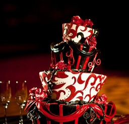 1024x1542px Tim Burton Wedding Cakes Design 3 Picture in Wedding Cake