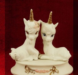 1024x1117px Unicorn Wedding Cake Toppers Picture in Wedding Cake