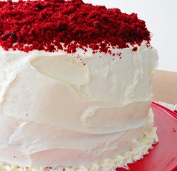 1024x1365px Vanilla Bean Red Velvet Valentine Cake Picture in Valentine Cakes