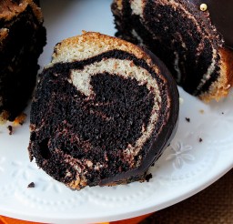 1024x1534px Dark Chocolate Vanila Mable Cake Picture in Chocolate Cake
