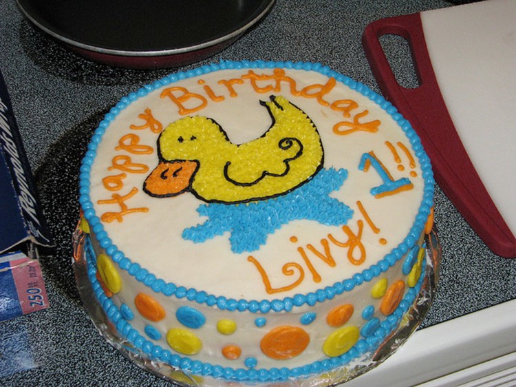 Make A Rubber Ducky Birthday Cake Picture in Birthday Cake