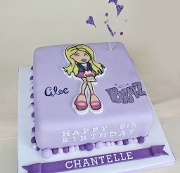 1024x1258px Purple Bratz Birthday Cakes Picture in Birthday Cake