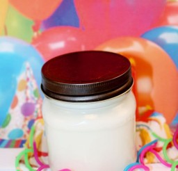 1024x1024px Smason Jar Candle Birthday Cake Picture in Birthday Cake