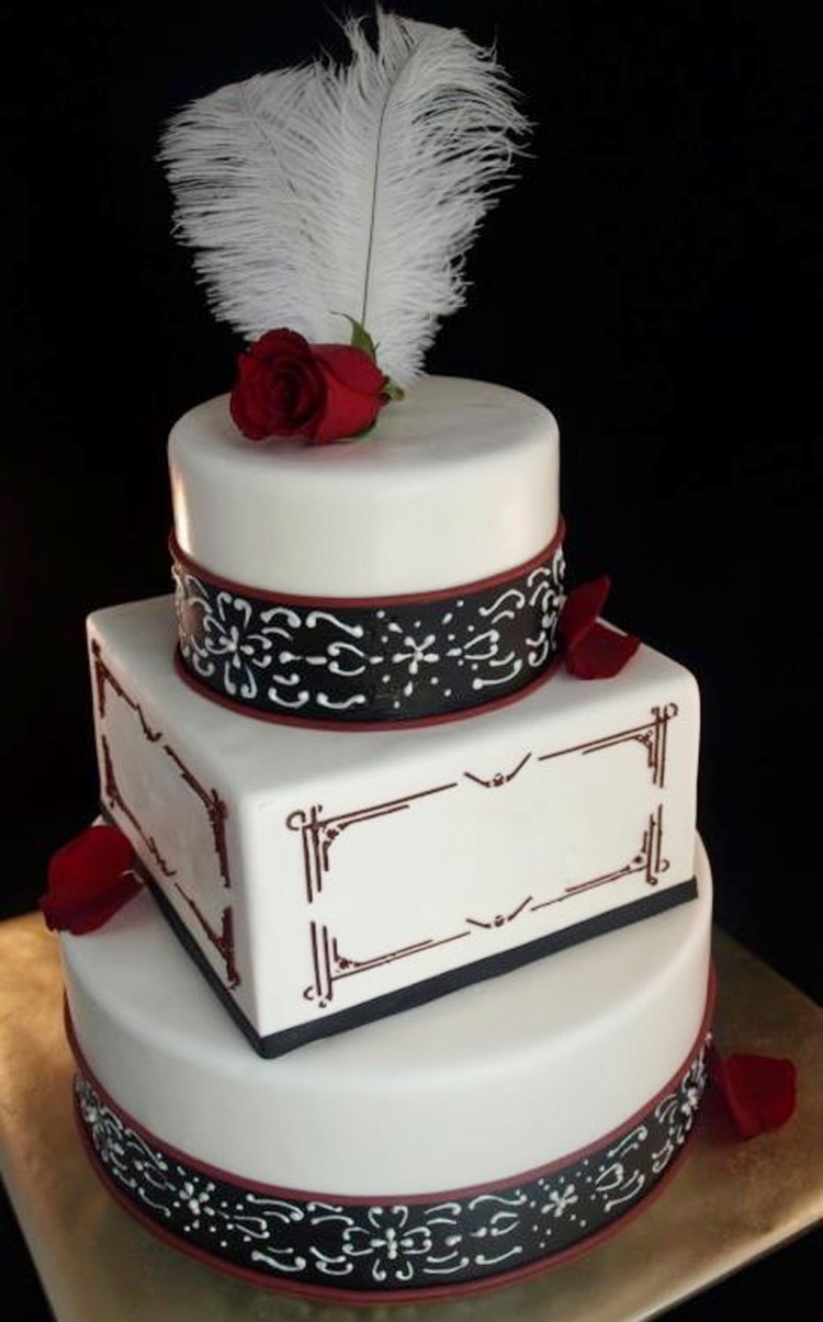 Tiramisu Wedding Cake Decoration 6 Picture in Wedding Cake
