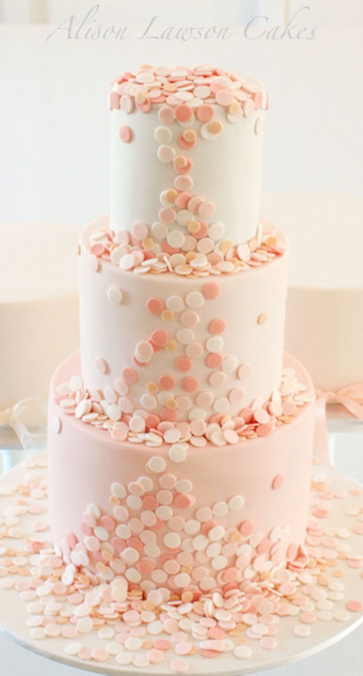 Triple Layer Wedding Cake Design 61 Picture in Wedding Cake
