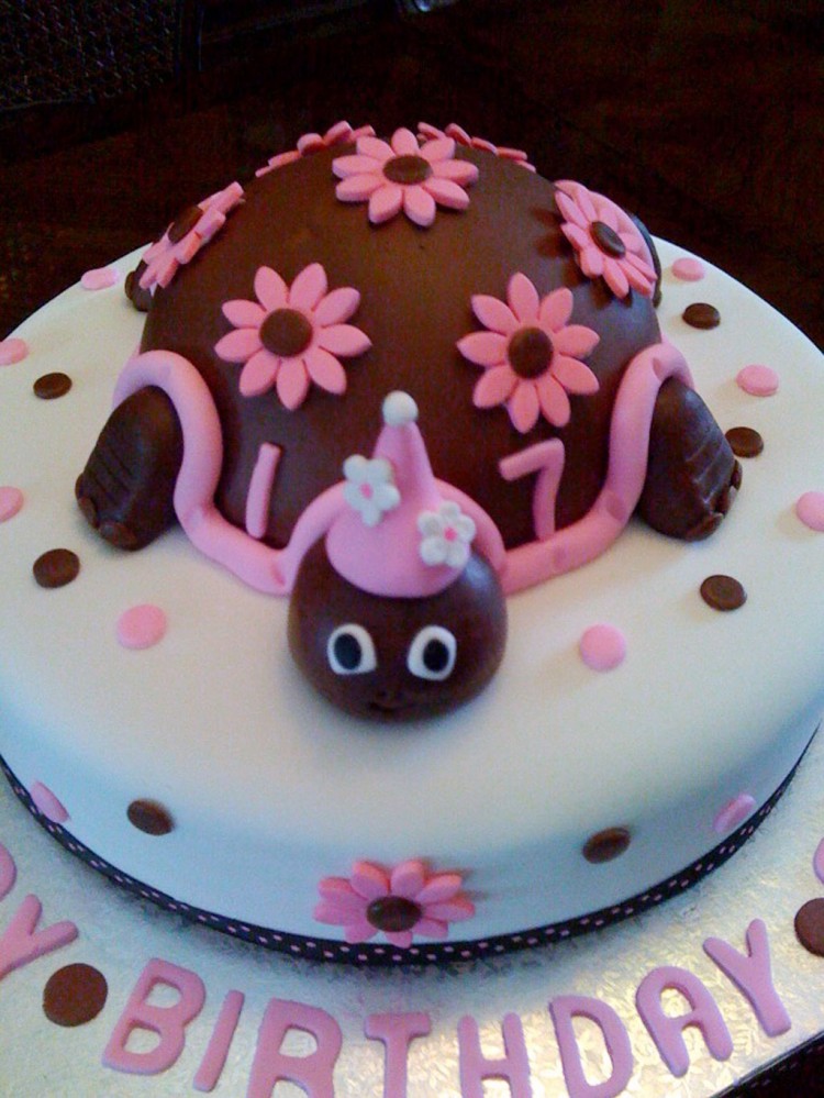 Turtles Birthday Cakes Decoration Picture in Birthday Cake
