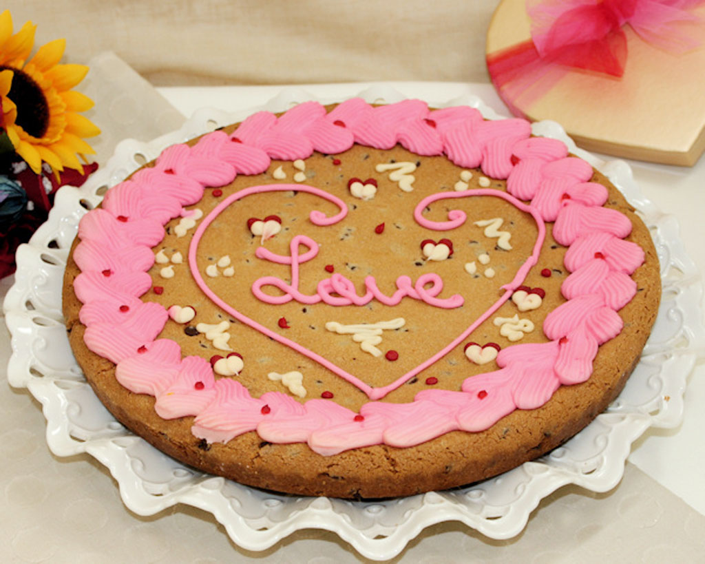 Valentines Day Cookie Cake : Cake Ideas by Prayface.net