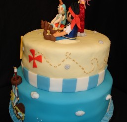 960x1280px Fondant Jake And The Neverland Pirates Picture in Cake Decor