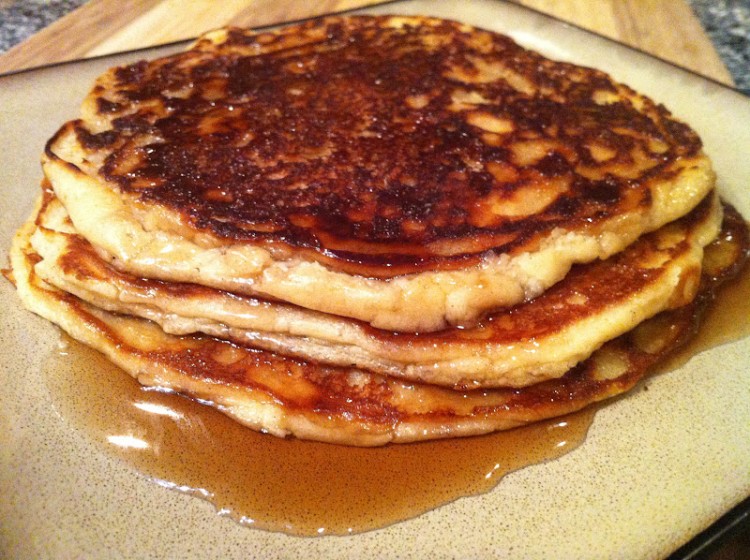 Low Carb Pancake Syrup Picture in pancakes