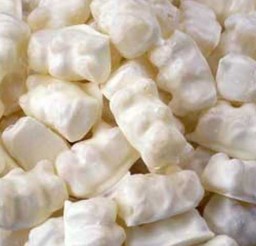 500x500px White Chocolate Gummy Bears Picture in Chocolate Cake