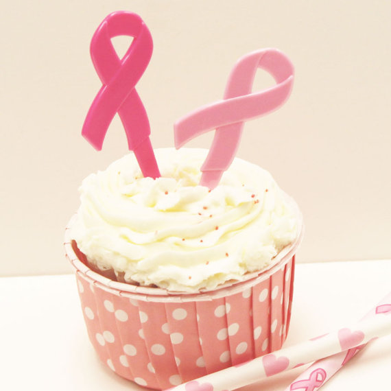 Breast Cancer Baking Supplies Picture in Cupcakes