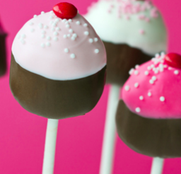 500x249px Candy Melts Cake Pops Picture in pancakes