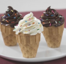 970x736px Ice Cream Cone Cupcake Pan Picture in Cupcakes