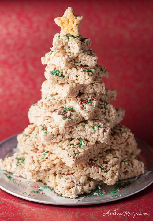 Rice Crispy Treats Christmas Recipes Picture in Cake Decor